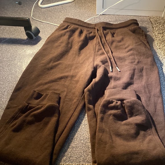 Size small brown garage track pants - Picture 2 of 3